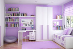 Луксозна стая за детето в различни цветове